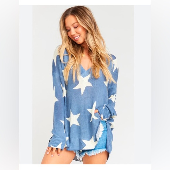 Show Me Your MuMu Cliffside Sweater in Star Gaze - Picture 4 of 10